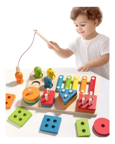 Miniatura 7 de JUEGO DIDACTICO PESCA MONTESORI